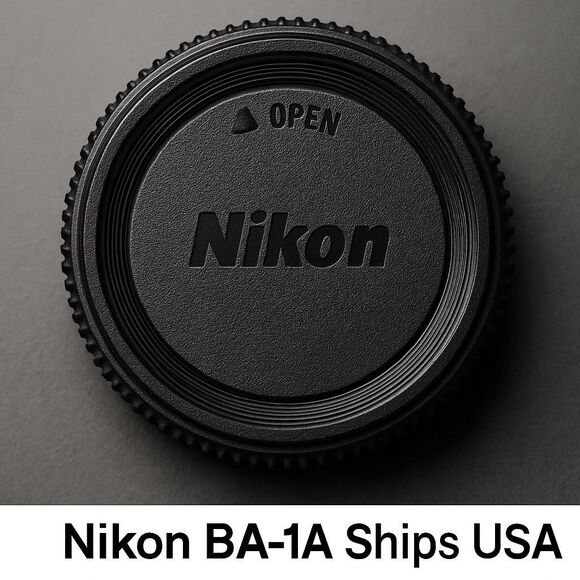 Nikon BA-1a VTG Body Cap Cover For Film Digital SLR F3/FM2/F100/D850/D750/D7500 - Picture 1 of 1